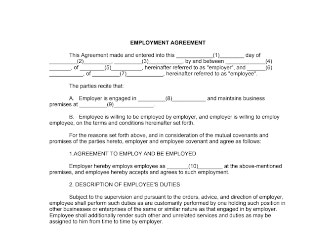 draft your legal contracts and agreements
